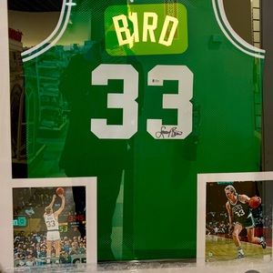 Larry Bird Signed Jersey